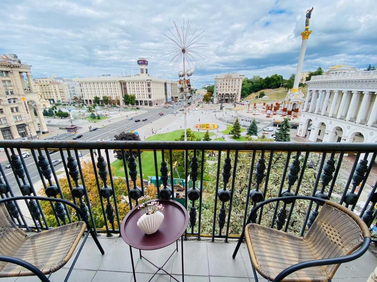 Appartement Amazing View Of Independence Square à Kiev Extérieur photo