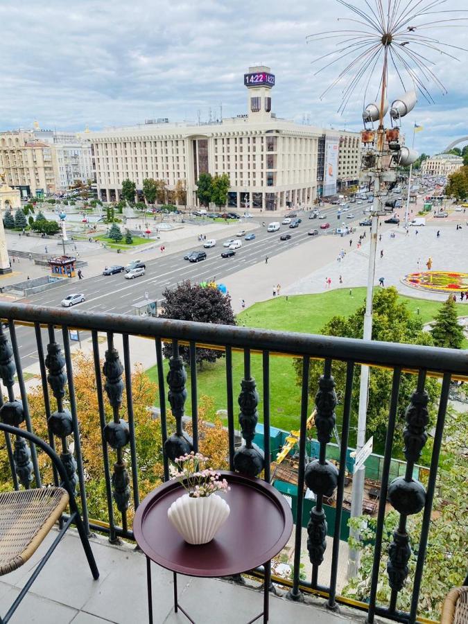 Appartement Amazing View Of Independence Square à Kiev Extérieur photo
