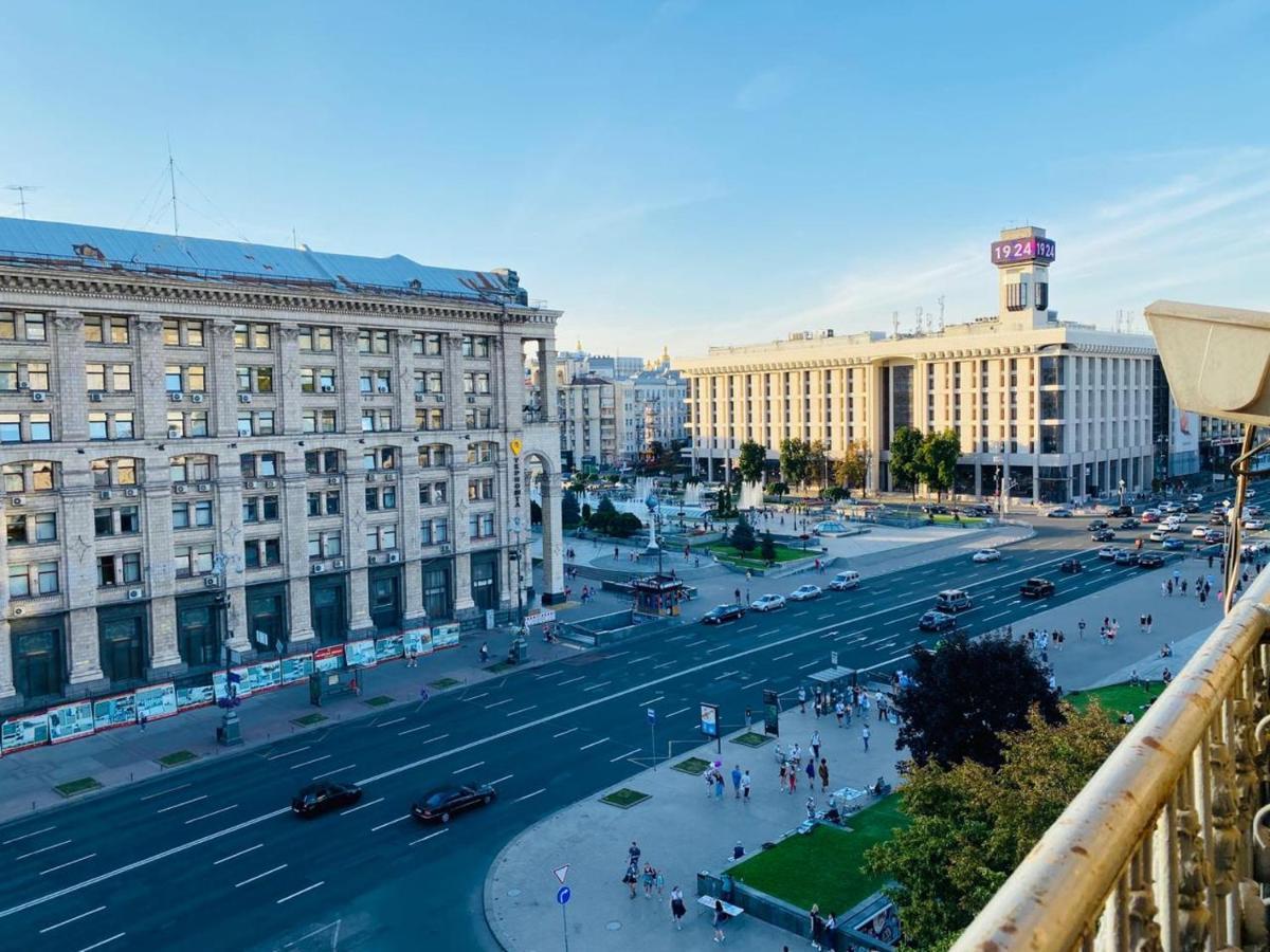 Appartement Amazing View Of Independence Square à Kiev Extérieur photo