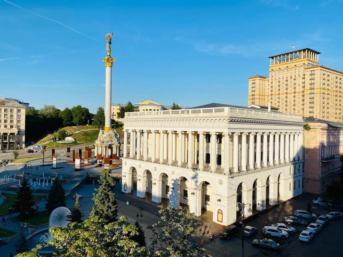 Appartement Amazing View Of Independence Square à Kiev Extérieur photo