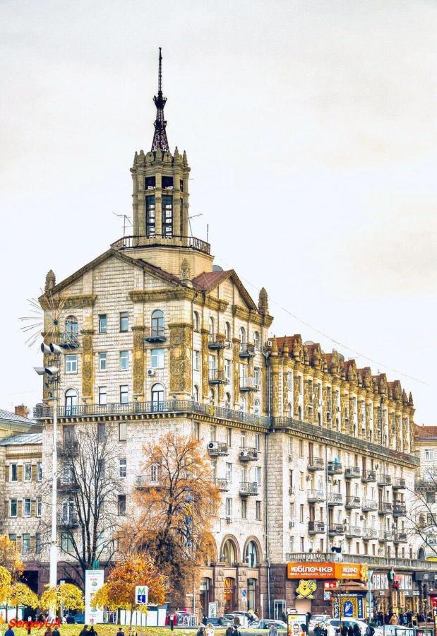 Appartement Amazing View Of Independence Square à Kiev Extérieur photo